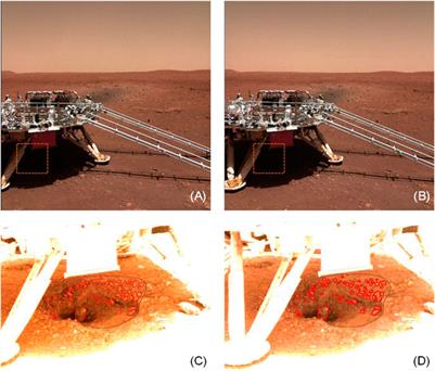 The characteristic and size–frequency distribution of rocks at the Zhurong landing site, Mars